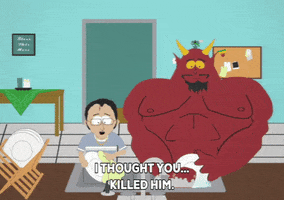 satan killing GIF by South Park 