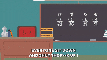 Math Mr. Herbert Garrison GIF by South Park 