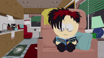 reading studying GIF by South Park 