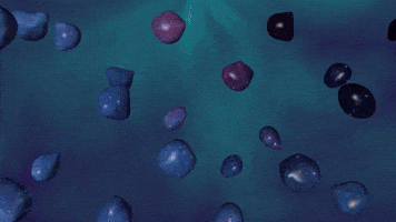 naowao energy universe planet bubbles GIF