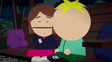 butters stotch dark GIF by South Park 