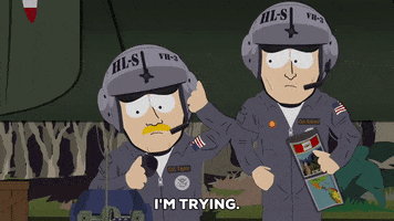 no-mans land mistake GIF by South Park 