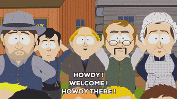 howdy hello GIF by South Park 