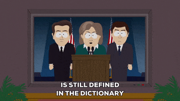 podium guards GIF by South Park 