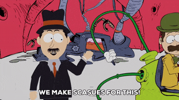 hat squeezing GIF by South Park 