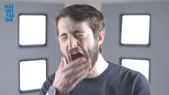 Giphy - Zdf Yawn GIF by funk