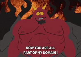 satan threatening GIF by South Park 