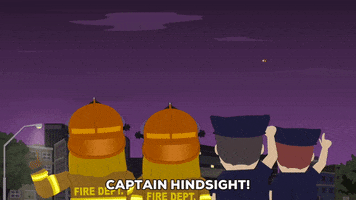 captain hindsight GIF by South Park 