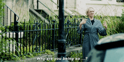 why are you being so mary morstan GIF by BBC
