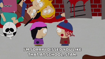sorry stan marsh GIF by South Park 