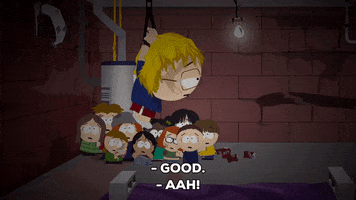 exclaiming torture GIF by South Park 
