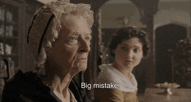 big mistake GIF by MASTERPIECE | PBS