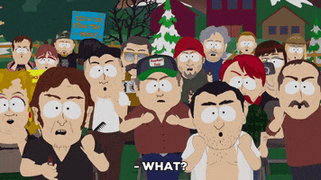 wrestling crowd GIF by South Park 