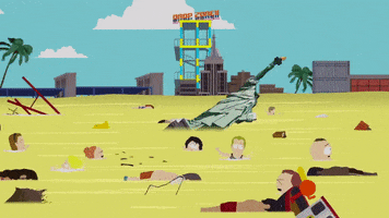 flood disaster GIF by South Park 