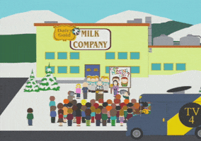 milk company GIF by South Park 