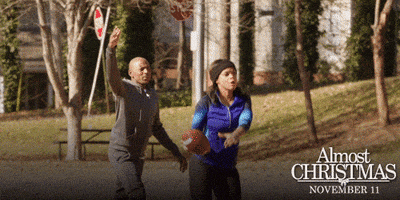 Gabrielle Union Football GIF by Almost Christmas Movie