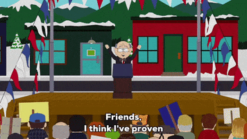 gathering mr. garrison GIF by South Park 
