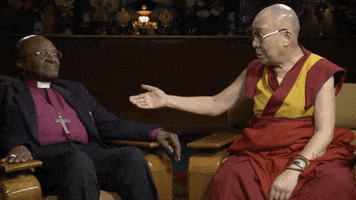 dalai lama win GIF by The Joy Experiment