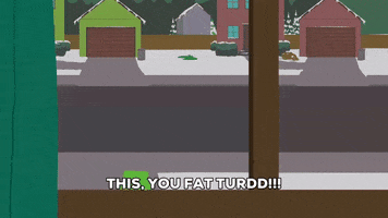 kyle broflovski running GIF by South Park 