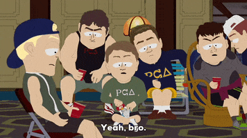 mad college GIF by South Park 
