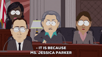 speaking sarah jessica parker GIF by South Park 