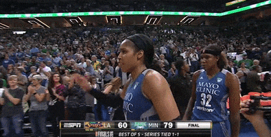 high five maya moore GIF by WNBA