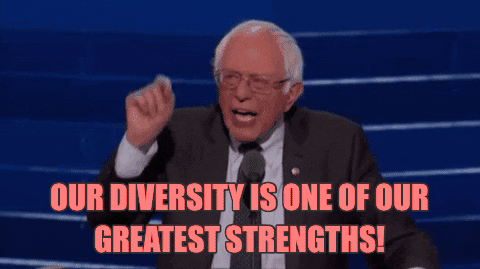 bernie sanders dnc gif by democratic national convention - find & share on giphy