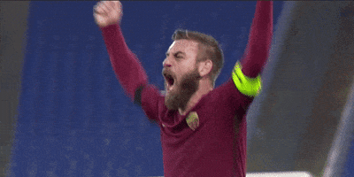 De Rossi Reaction GIF by AS Roma