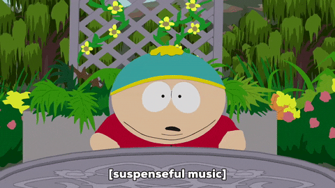 scared eric cartman GIF by South Park 