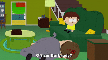 blood murder GIF by South Park 