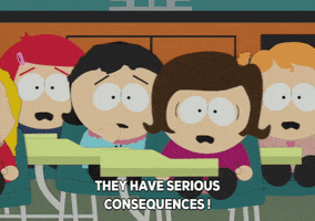 scared STDs GIF by South Park 