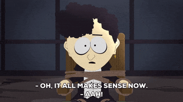 goth black hair GIF by South Park 