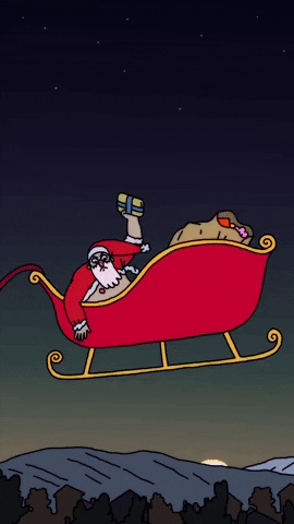 Merry Christmas Animation GIF by Cartuna
