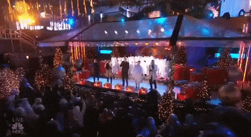christmas in rockefeller center GIF by NBC