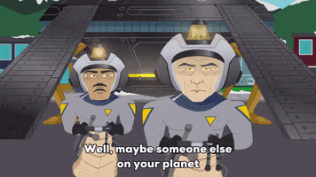 police spaceship GIF by South Park 