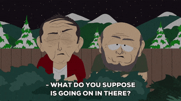 old men hiding GIF by South Park 