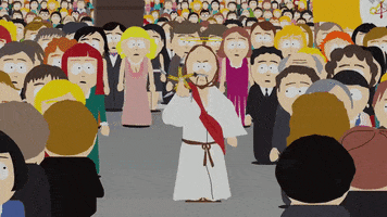 jesus shock GIF by South Park 