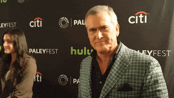 Bruce Campbell Knockout GIF by The Paley Center for Media