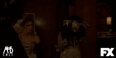 american horror story surprise GIF by AHS