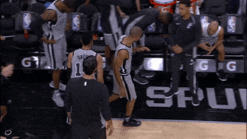 san antonio spurs back from injury GIF by NBA