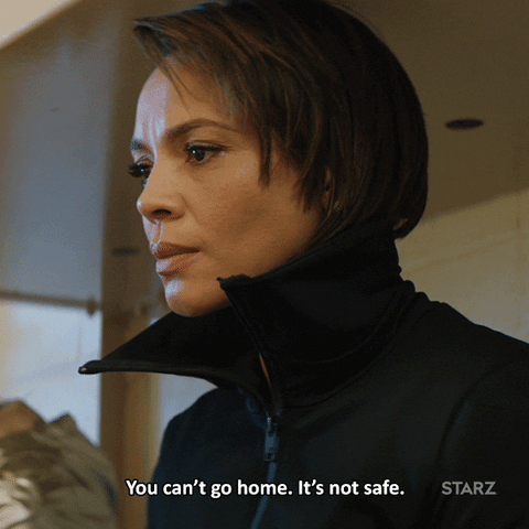 scared carmen ejogo GIF by The Girlfriend Experience