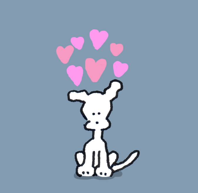 I Love You Hearts GIF by Chippy the dog Find & Share on GIPHY