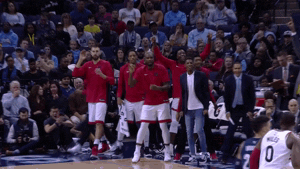 Clap It Up Toronto Raptors GIF by NBA