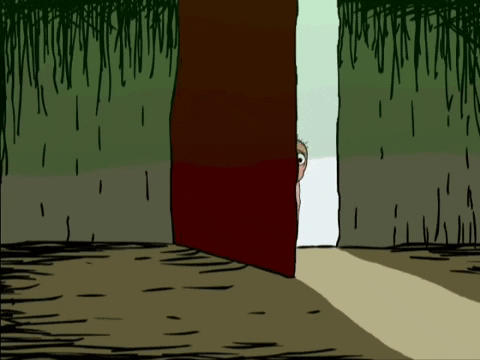 Scared Get Out GIF by David Firth - Find & Share on GIPHY