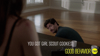 thin mints cookies GIF by Good Behavior