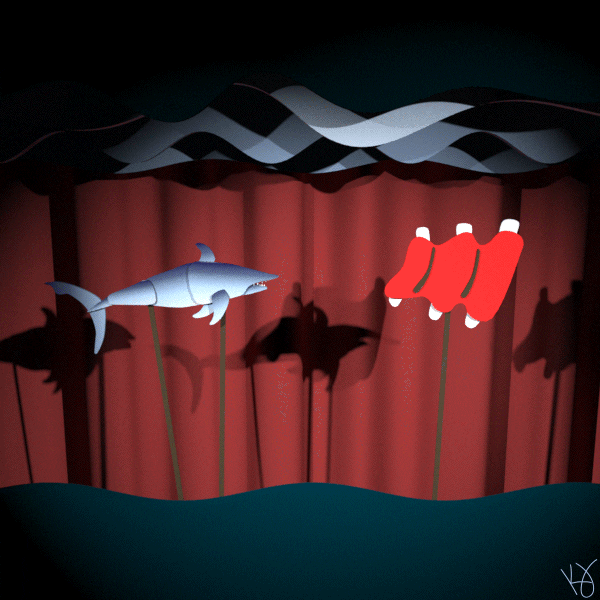 Hungry Shadow Puppets GIF by Karl Jahnke Find & Share on GIPHY
