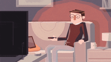 Watching Tv GIF by LEOCAMPASSO