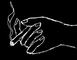 black and white smoke GIF by ilham