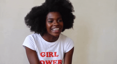 Happy Black Girl GIF - Find & Share on GIPHY