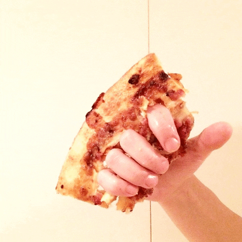 pizza punch GIF by Matea Radic